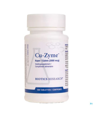 Cu zyme biotics    comp 100x2mg