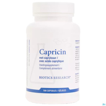 Capricin biotics    caps 100