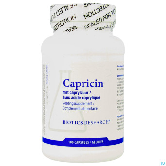 Capricin biotics    caps 100