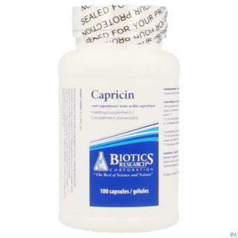 Capricin biotics    caps 100
