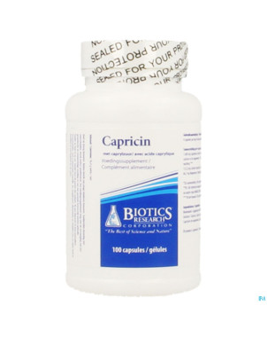 Capricin biotics    caps 100
