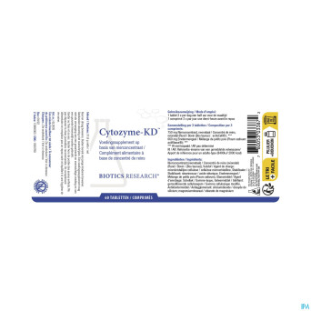 Cytozyme kd biotics    comp  60