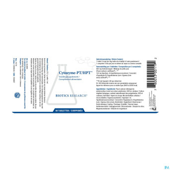 Cytozyme pt/hpt biotics    comp  60
