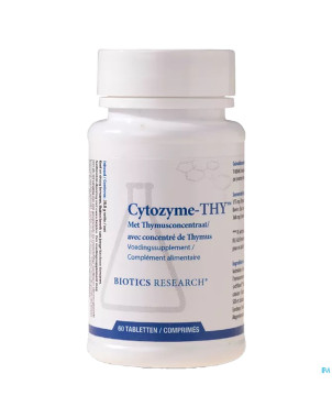 Cytozyme thy biotics    comp 60x125mg