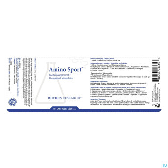 Amino sport biotics    caps 180