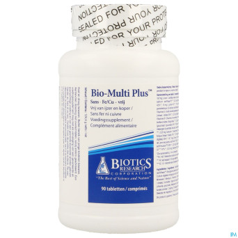 Bio multi plus s/fe-cu biotics comp  90