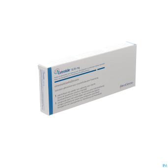 Cetrotide vial 1 x 0,25 mg