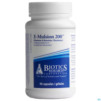 E mulsion 200iu biotics    caps  90
