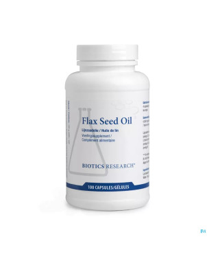 Flax seed oil biotics    caps 100