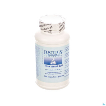 Flax seed oil biotics    caps 100