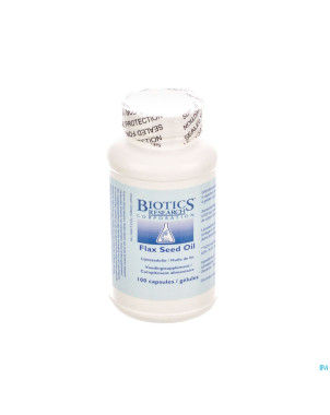 Flax seed oil biotics    caps 100