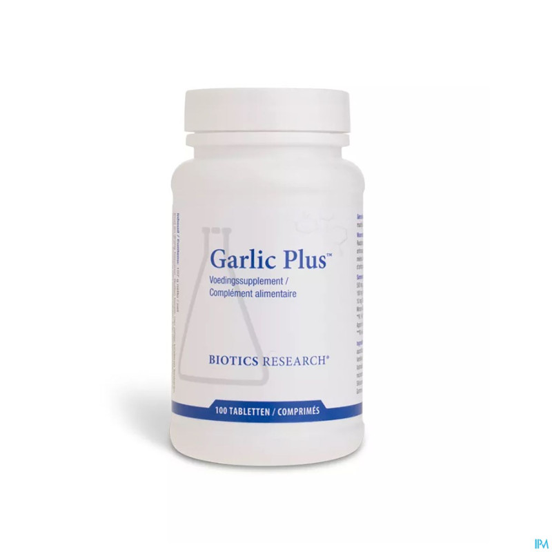 Garlic plus biotics    comp 100