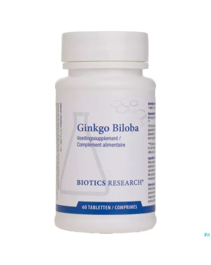 Ginkgo biloba 24% biotics    comp  60