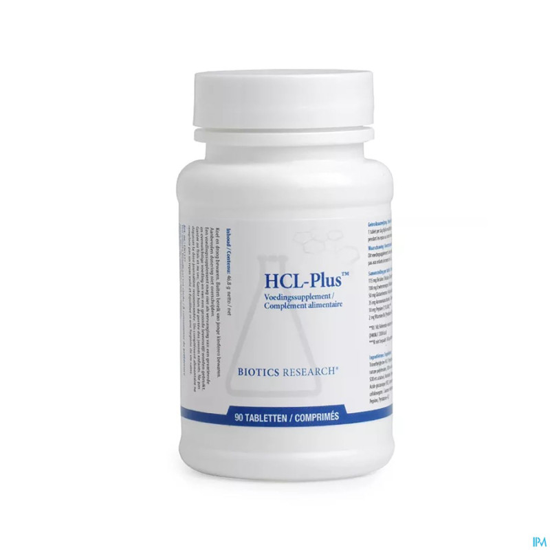 Hcl plus biotics    comp  90