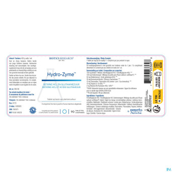 Hydrozyme biotics    comp  90