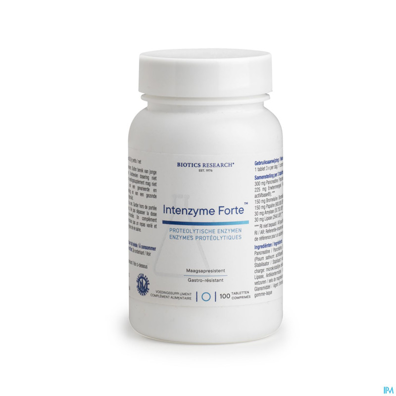 Intenzyme forte biotics    comp 100