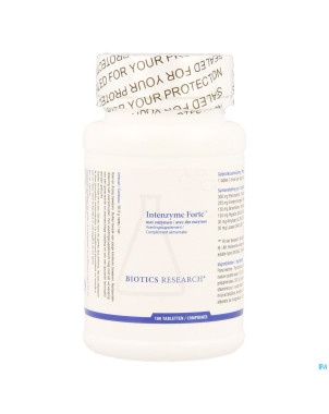 Intenzyme forte biotics    comp 100