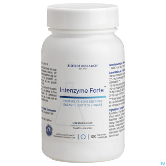 Intenzyme forte biotics    comp 100