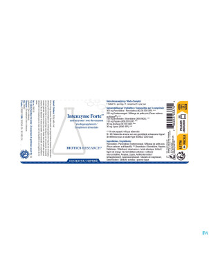 Intenzyme forte biotics    comp 100