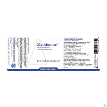 Methionine 200 biotics    caps 100