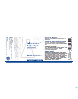 Mo zyme 50mcg    biotics comp 100