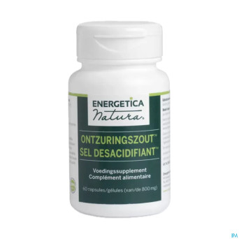 Sel desacidifant    energetica caps  60