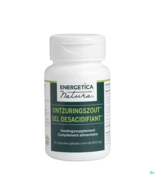 Sel desacidifant    energetica caps  60