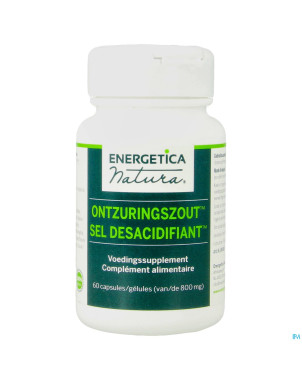 Sel desacidifant    energetica caps  60