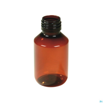 Bouteille pet rond s/bouchon    100ml 25 4322 aca