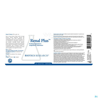 Renal plus biotics    comp 180