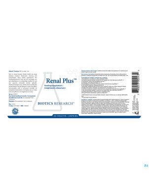 Renal plus biotics    comp 180