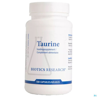 Taurine biotics    caps 100x500mg