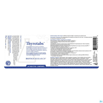 Thyrotabs biotics    comp  90