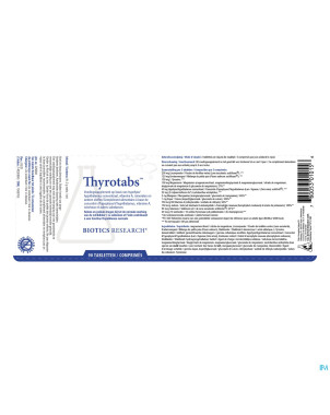 Thyrotabs biotics    comp  90