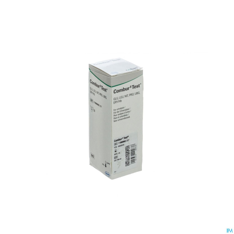 Combur  6 test    strips  50 11896962257