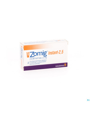 Zomig instant tabl  2 x 2,5 mg