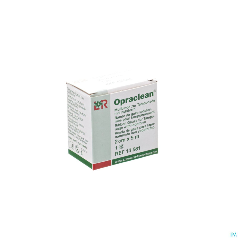 Opraclean meche iode    2cmx5m 13581
