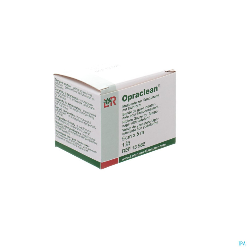 Opraclean meche iode    5cmx5m 13582