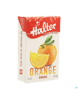 Halter bonbon orange ss    40g