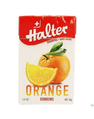 Halter bonbon orange ss    40g