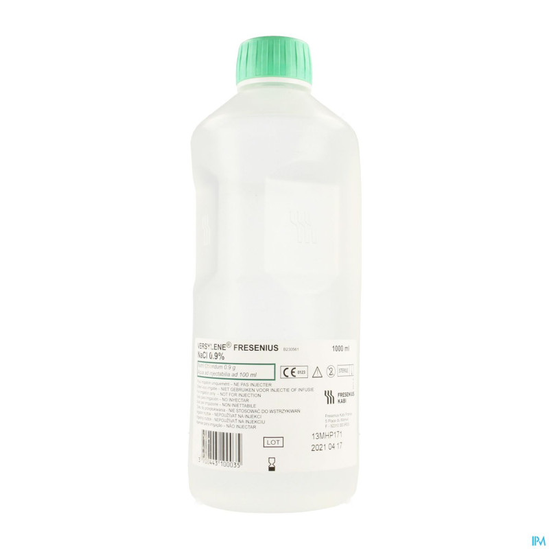 Na chl 0,9% fresenius sol ster   1l