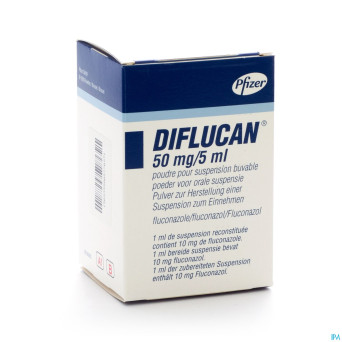 Diflucan pulv pr susp  50mg/5ml