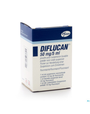 Diflucan pulv pr susp  50mg/5ml