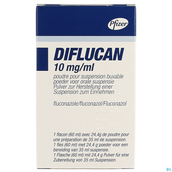 Diflucan pulv pr susp  50mg/5ml