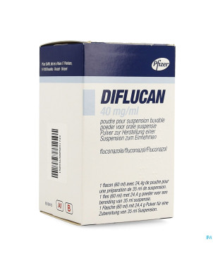 Diflucan pulv pr susp 200mg/5ml