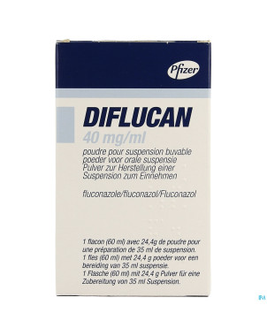 Diflucan pulv pr susp 200mg/5ml