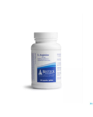 L arginine biotics    caps 100x700mg