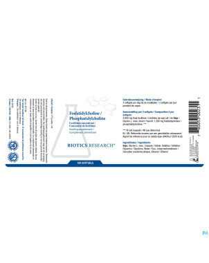 Phosphatidylcholine    biotics caps 100