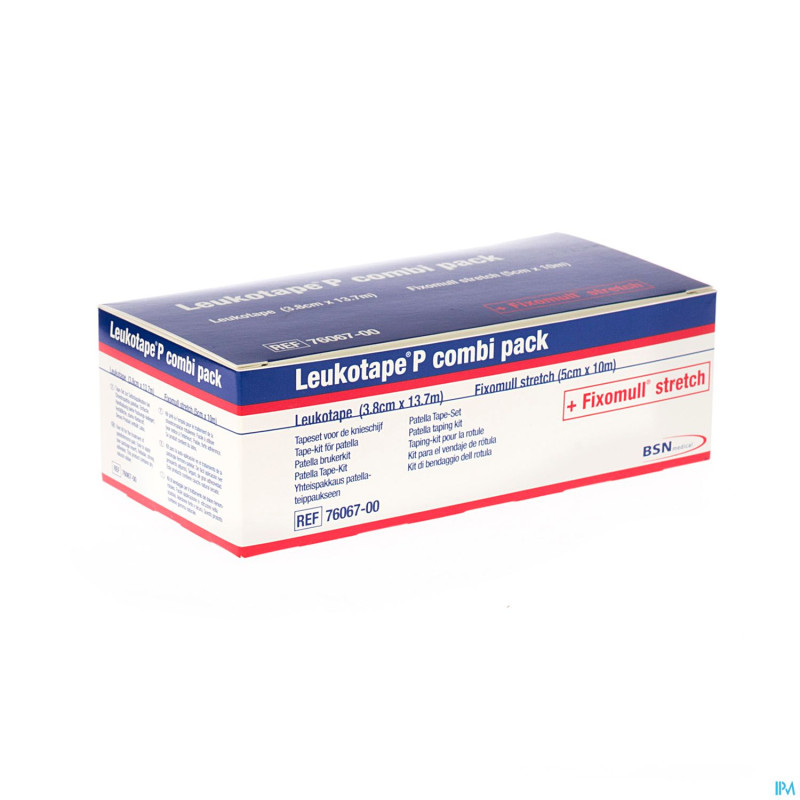 Leukotape p combi pack taping kit    07606700