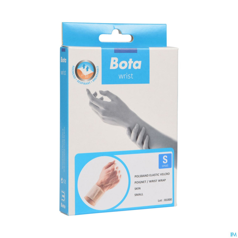 Bota serre-poignet elast velcro skin  s